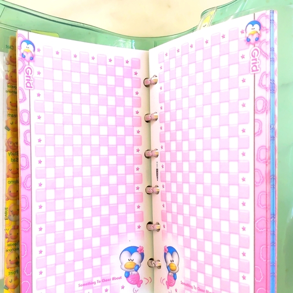 NWOT. Kids MiNi 6 Diary book with transparent cover. - Picture 7 of 8